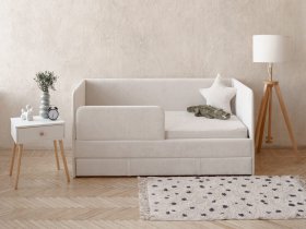 Диван-кровать Happy (айвори) в Дудинке - dudinka.mebel-nsk.ru | фото