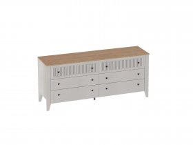 Комод 6ящ. Валенсия (гостиная) в Дудинке - dudinka.mebel-nsk.ru | фото
