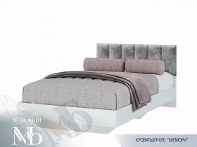 Кровать 1,2м Мемори КР-09 в Дудинке - dudinka.mebel-nsk.ru | фото