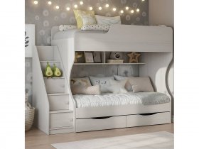 Кровать двухъярусная Каприз-22 КПР.22 в Дудинке - dudinka.mebel-nsk.ru | фото