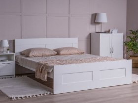 Кровать двуспальная 1,6м Сириус в Дудинке - dudinka.mebel-nsk.ru | фото