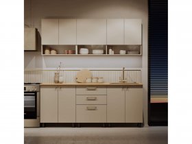 Кухонный гарнитур Орма 2,0м в Дудинке - dudinka.mebel-nsk.ru | фото