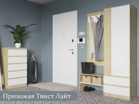 Модульная прихожая Твист лайт в Дудинке - dudinka.mebel-nsk.ru | фото