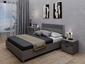Модульная спальня Лион в Дудинке - dudinka.mebel-nsk.ru | фото