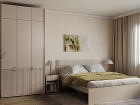 Модульная спальня Орма (МДФ) в Дудинке - dudinka.mebel-nsk.ru | фото