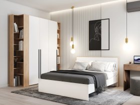 Модульная спальня Ренн в Дудинке - dudinka.mebel-nsk.ru | фото