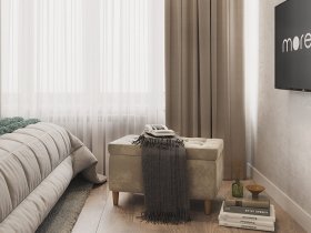 Пуф Чарли-2 (капучино) в Дудинке - dudinka.mebel-nsk.ru | фото