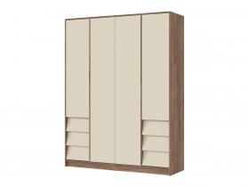 Шкаф четырехдверный ШК-03 Рейн в Дудинке - dudinka.mebel-nsk.ru | фото