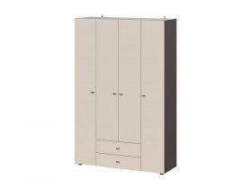 Шкаф четырехстворчатый Гиза в Дудинке - dudinka.mebel-nsk.ru | фото