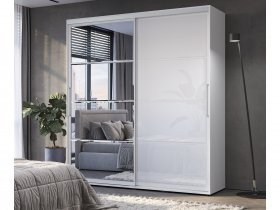 Шкаф-купе Крафт-6 2,0м (белый) в Дудинке - dudinka.mebel-nsk.ru | фото