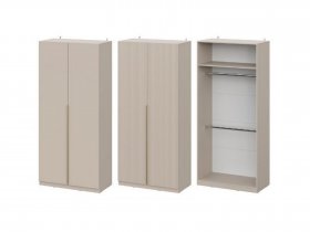 Шкаф ШК-100 Эккервуд (меланж) в Дудинке - dudinka.mebel-nsk.ru | фото