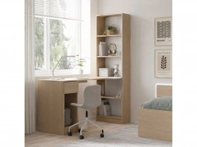 Стол письменный угловой «Лайт» 10.01 (плэйн) в Дудинке - dudinka.mebel-nsk.ru | фото