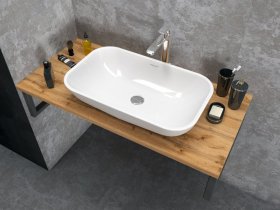 Столешница GRUNGE LOFT 100 Дуб Вотан в Дудинке - dudinka.mebel-nsk.ru | фото