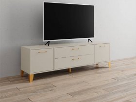 Тумба под ТВ Парус-13 (кашемир) в Дудинке - dudinka.mebel-nsk.ru | фото