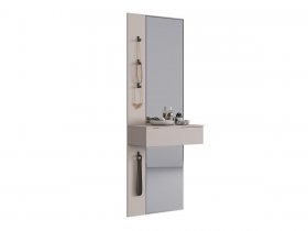 Зеркало Мерси (кашемир) в Дудинке - dudinka.mebel-nsk.ru | фото